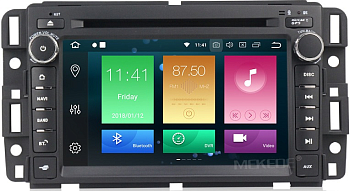 Штатное головное устройство HUMMER H2 '2007-2009 рестайлинг, CHEVROLET TAHOE '2006–2015 (GMT900) / Z71 на Android 10 Carmedia MKD-G727-P6N