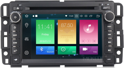 Штатное головное устройство HUMMER H2 '2007-2009 рестайлинг, CHEVROLET TAHOE '2006–2015 (GMT900) / Z71 на Android 10 Carmedia MKD-G727-P6N