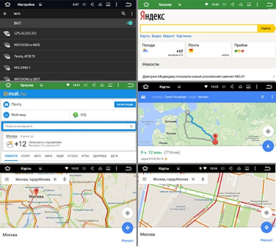 Штатное головное устройство на Android 6.0 для Kia Cerato 2009-2013 (с климатом) CARDROX ZT-3086