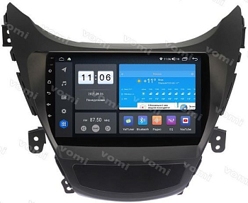 Штатная магнитола VOMI ZX572R9-7862-LTE-4-64 для Hyundai Elantra 2010-2013 на Android 10