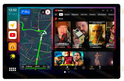 Штатная магнитола Toyota Funcargo 1999 - 2005 на Android 10, DSP, 4G, IPS, Carplay - Cardrox CD-4879-13 (11-13 дюймов)