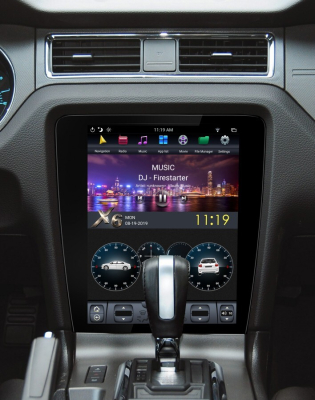 Магнитола Tesla для Ford Mustang Old (климат-контроль) на Android - Carmedia ZF-1258A-Q6