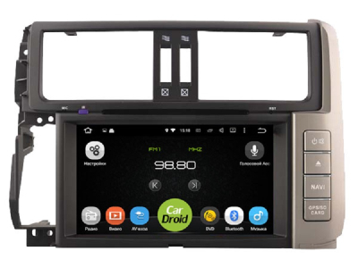 Штатная магнитола Roximo CarDroid RD-1114 для Toyota Prado 150 2009-2014 (Android 8.0)