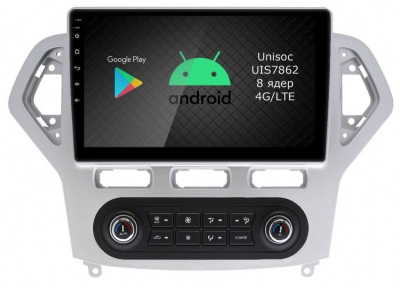 Штатная магнитола Roximo 2K / RI-1708A для Ford Mondeo 4, 2007-2010 на Android 12 (8/128Gb)