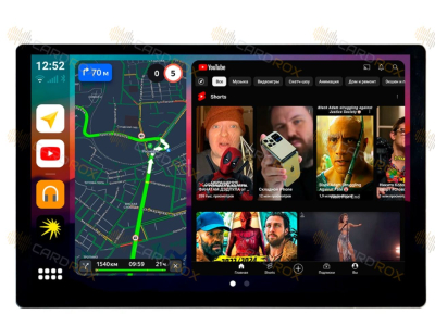 Штатная магнитола Toyota Sienna 2003 - 2009 XL20 на Android 10, DSP, 4G, IPS, Carplay - Cardrox CD-4960-13 (11-13 дюймов)