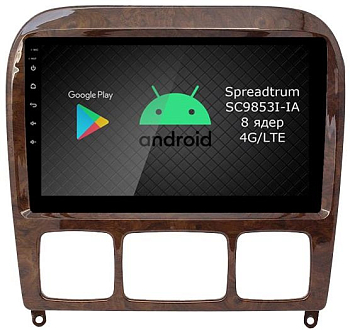 Штатная магнитола Roximo 2K / RI-2505 для Mercedes Benz S-classe W220 на Android 12 (8/128Gb)