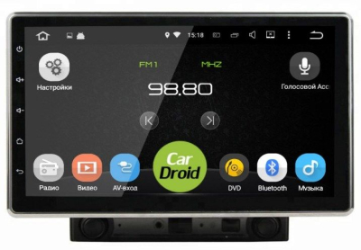 Магнитола Roximo CarDroid RD-1006D 2DIN универсальная 10 дюймов (Android 9.0) DSP