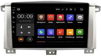 Штатная магнитола Roximo 4G (2K) RX-1121 Toyota Land Cruiser 105, 2002-2007 (Android 13)