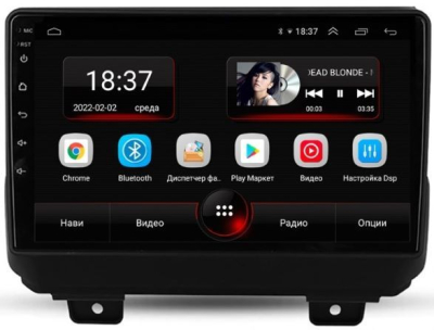 Штатная магнитола VOMI AK437R9-MTK-LTE-4-64 для Jeep Wrangler 4 11.2017+ на Android 10