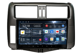 Автомагнитола штатная RedPower 71065 на Android 10 для Toyota Land Cruiser Prado 150 2010-2013