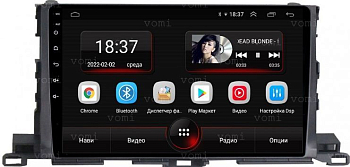 Штатная магнитола VOMI AK389R10-MTK Toyota Highlander 2014+ на Android 10