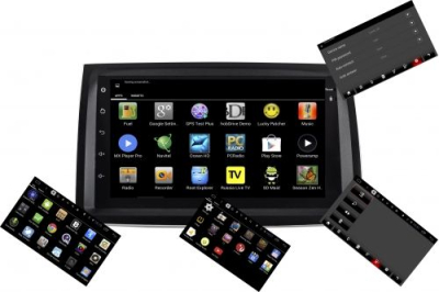 Штатное головное устройство Android 7.1 Carmedia DAQY-3996 для KIA Sorento XM 2009–2012 (дорестайл)