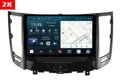 Автомагнитола штатная с 2K экраном Redpower 75323 на Android 10 для Infiniti FX35 FX37 (2013)