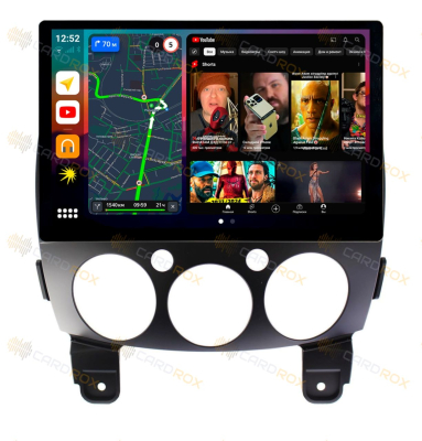 Штатная магнитола Mazda 2, Demio 2007-2014 на Android 10, DSP, 4G, IPS, Carplay - Cardrox CD-4086-13 (11-13 дюймов)