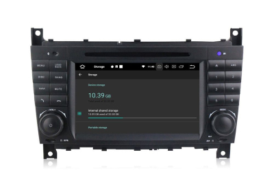 Штатная автомагнитола Mercedes G-класс w463 2007-2012, C-класс w203 рестайл 2004-2007, CLK, CLC, SLK Carmedia MKD-M790-P5 Android 10 DSP