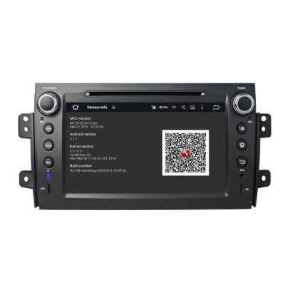 Штатная автомагнитола Suzuki Sx4 2006+ classic Carmedia KD-8072-P6 Android 9.0 DSP