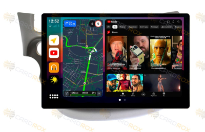 Штатная магнитола Honda Fit/Jazz 2007-2013 левый руль на Android 10, DSP, 4G, IPS, Carplay - Cardrox CD-4790-13 (11-13 дюймов)