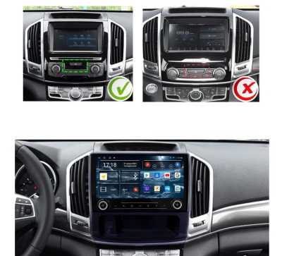 Автомагнитола штатная с 2K экраном RedPower 71178 Slim на Android 10 для HAVAL H9 (2014-2017)