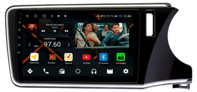 Штатная магнитола Honda Grace 2014-2020, City на Android 11, DSP, 4G, IPS / QLED 2K, Carplay - Cardrox CD-4642