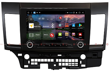 Автомагнитола штатная RedPower K 51037 IPS DSP на Android 8.0 для Mitsubishi Lancer X 2007-2012
