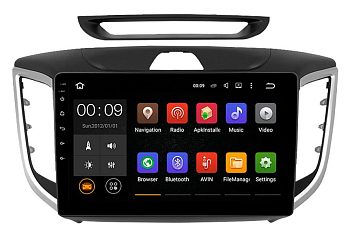Штатная магнитола Roximo 4G (2K) RX-2010-M17 Hyundai Creta (авто с камерой без нави) (Android 13)