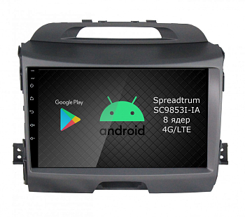 Штатная магнитола Roximo 2K / RI-2313-N10 для KIA Sportage 3, 2010-2014 (авто с навигаицей) на Android 12 (8/128Gb)