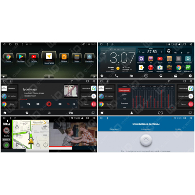Автомагнитола на Android 8.1.0 IQ NAVI T58-1007C Mercedes-Benz CLS (C219) (2004-2010), E-Class (W211) (2002-2009)