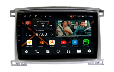 Штатная магнитола Toyota Land Cruiser 100 , Lexus LX470 2003-2007 Для авто с монитором на Android 11 - Cardrox CD-4185M