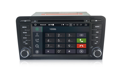 Штатное головное устройство Audi A3, S3, RS3 2003-2011 на Android 10 Carmedia MKD-A789-P6N