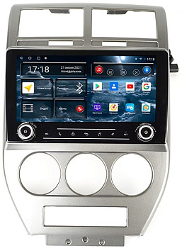 Автомагнитола штатная RedPower K71417 на Android 10 для Jeep Compass 1-поколение MK (01.2006-06.2011)