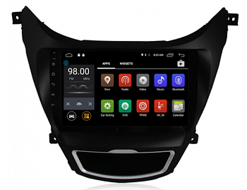 Штатное головное устройство Android 6.0 Carmedia MKD-9045 для HYUNDAI ELANTRA 2013+