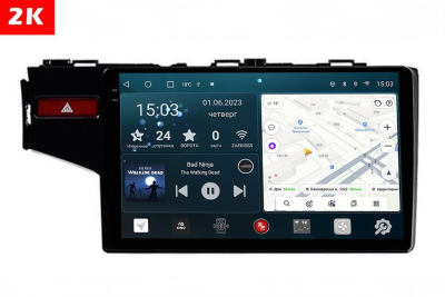 Автомагнитола штатная с 2K экраном RedPower 71236 Slim на Android 10 для Honda Jazz, Fit (2014-2017) Автомагнитола штатная с 2K экраном RedPower 71236 Slim на Android 10 для Honda Jazz, Fit (2014-2017)