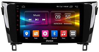 Штатная магнитола для Nissan Qashqai II 2014+, X-Trail 2015+ (T32) на Android 10, DSP, HDMI, Интерьерная подсветка - Carmedia OL-1675-D