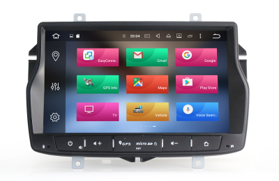 Штатное головное устройство Lada Vesta на Android 10 Carmedia MKD-L860-P30