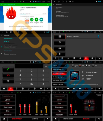 Головное устройство Volkswagen на Android 8.1 CARMEDIA KR-8087-T8 сенсорная панель
