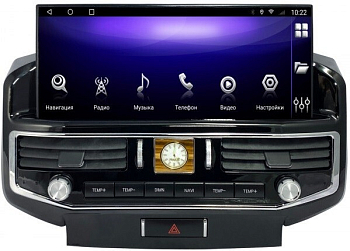 Магнитола для Toyota Land Cruiser 200 2007-2015 на Android 12, 4G, Carplay - Parafar PF381L12
