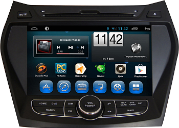 Штатное головное устройство для Huyndai Santa Fe 2012+ (DM), Grand Santa Fe 2014+ на Android 10 Carmedia KR-8022-S10