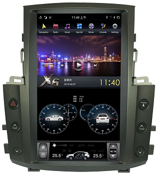 Магнитола Tesla для Lexus LX 570 2007-2015 на Android 9.0 Carmedia ZF-1819-DSP