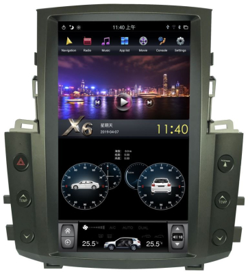 Магнитола Tesla для Lexus LX 570 2007-2015 на Android 9.0 Carmedia ZF-1819-DSP