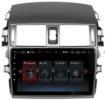Штатная автомагнитола Toyota Corolla (2007-2012) Redpower 30063 IPS на Android 8.1 Штатная автомагнитола Toyota Corolla (2007-2012) Redpower 30063 IPS на Android 8.1