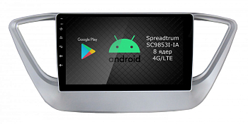 Штатная магнитола Roximo 2K / RI-2011-N17 для Hyundai Solaris, 2017- (авто с навигацией) на Android 12 (8/128Gb)