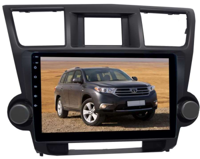 Штатная магнитола для Toyota Highlander 07-13 LeTrun 2293-3274 10 дюймов NS 2+16 Gb MTK-L Android 10.x DSP