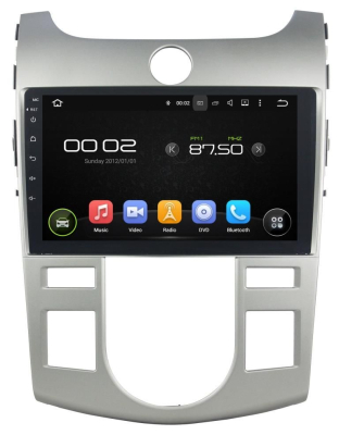Штатная автомагнитола Android 10 Carmedia KD-9702-P30 для Kia Cerato II 2008-2013 (TD) с климат-контролем