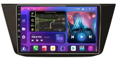 Штатная магнитола для Volkswagen Tiguan 2016+ на Android 13, QLED/2K, 4G - FarCar S500 Plus (731M)