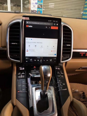 Штатное головное устройство Tesla для Porsche Cayenne 2011-2015 на Android 7.1 Carmedia NH-1004