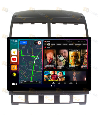 Штатная магнитола Volkswagen Touareg 2002-2010 на Android 10, DSP, 4G, IPS, Carplay - Cardrox CD-4477-13 (11-13 дюймов)