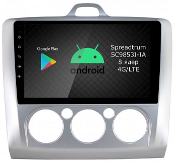 Штатная магнитола Roximo RI-1702M-8 для Ford Focus 2 manual, 2008-2011 на Android 12 (8/128Gb)