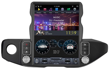 Магнитола Tesla для JEEP Wrangler 2018-2021 на Android 9.0 Carmedia ZF-1315-DSP