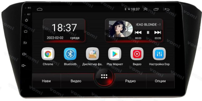 Штатная магнитола VOMI AK599R9-MTK Skoda Fabia NJ 09.2014-04.2022 на Android 10