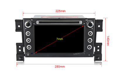 Штатное головное устройство Suzuki Grand Vitara 2005-2016 на Android 10 Carmedia MKD-S768-P6N